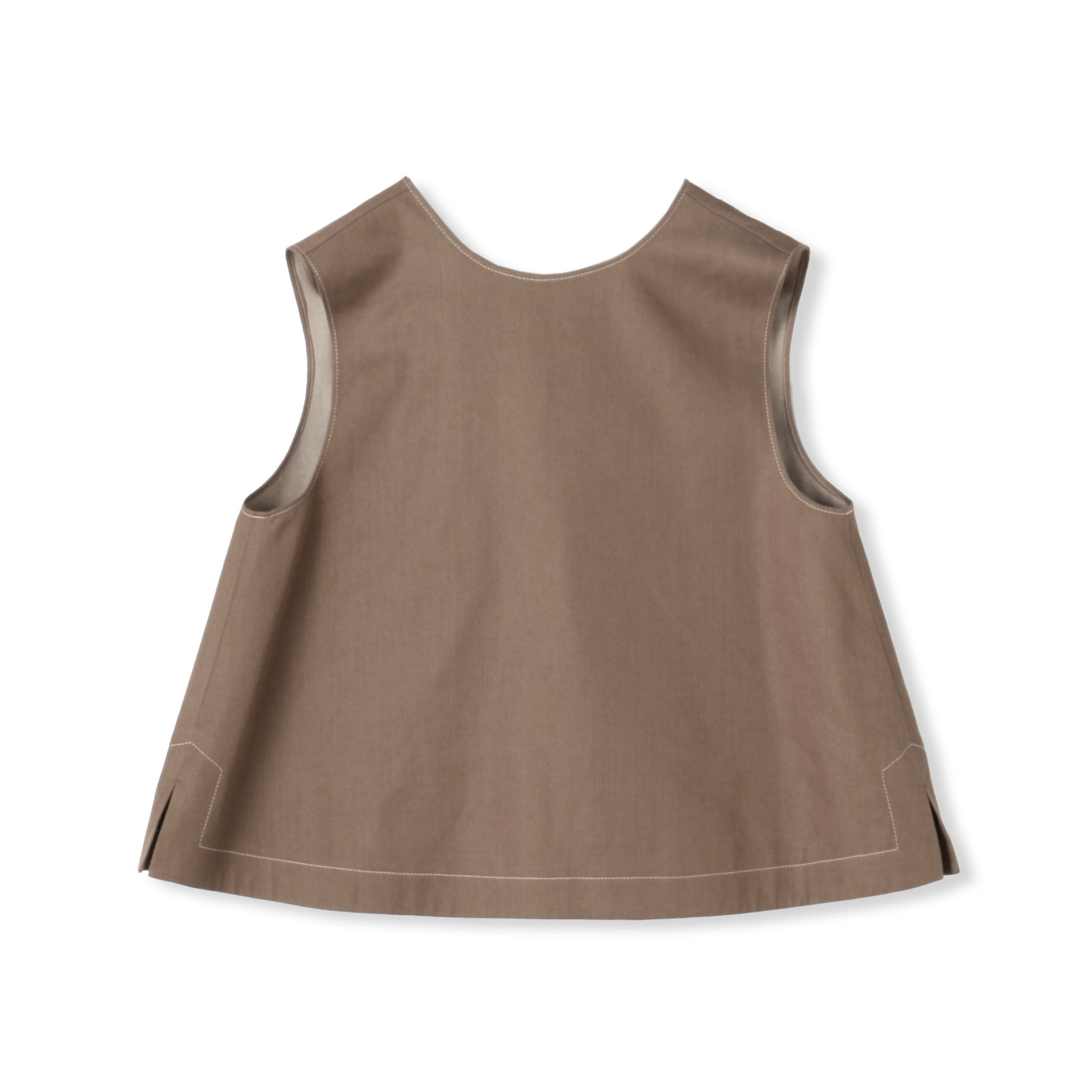 コットンシルクデニム バックリボンブラウス｜トゥモローランド 公式通販