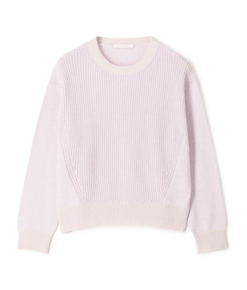 ■パステルムリネ クルーネックプルオーバー