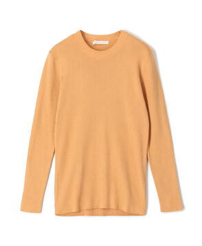 ギザコットンリブ クルーネックプルオーバー