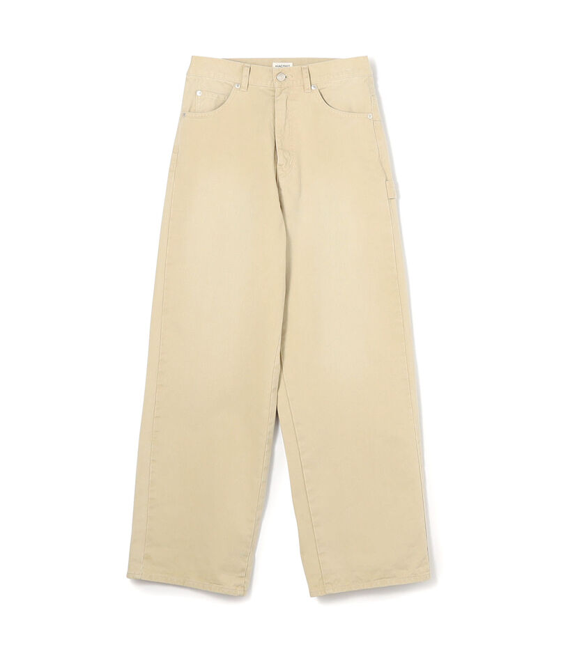 ウォッシュドチノ ストレートパンツ