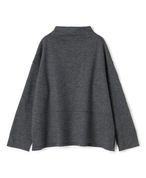 ウールミルドスムース ビルドネックプルオーバー