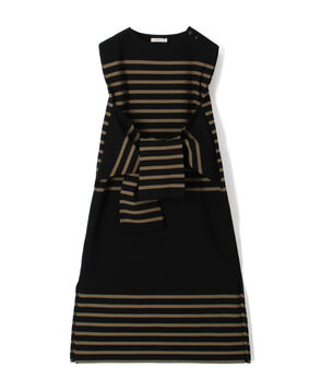 HYKE TIE-DETAIL BASQUE DRESS バスクドレス