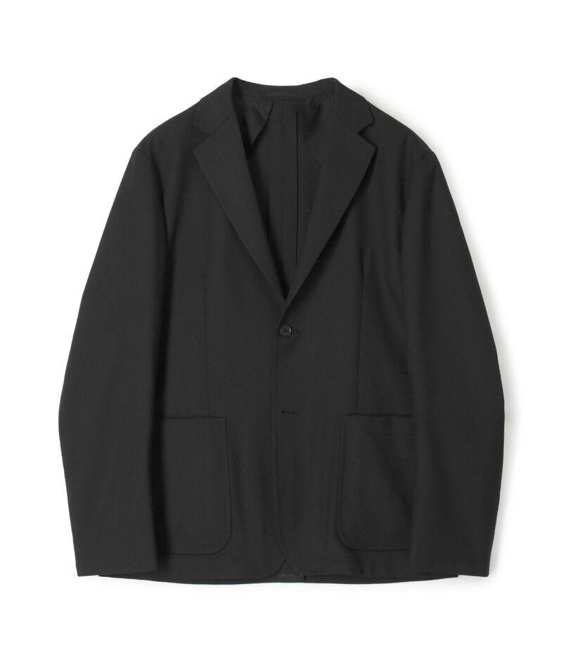 ウールポリエステル シングルブレステッド 2Bジャケット V.B.CANONICO