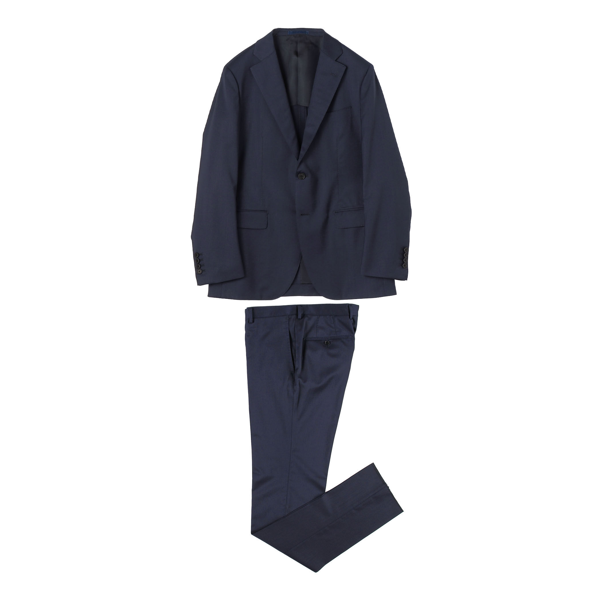 Super100'sウール シングルブレステッド2Bスーツ MARLANE