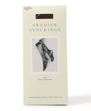 SWEDISH STOCKINGS ROSA ニーハイ レースソックス