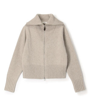NZ LAMBS ジップアップカーディガン