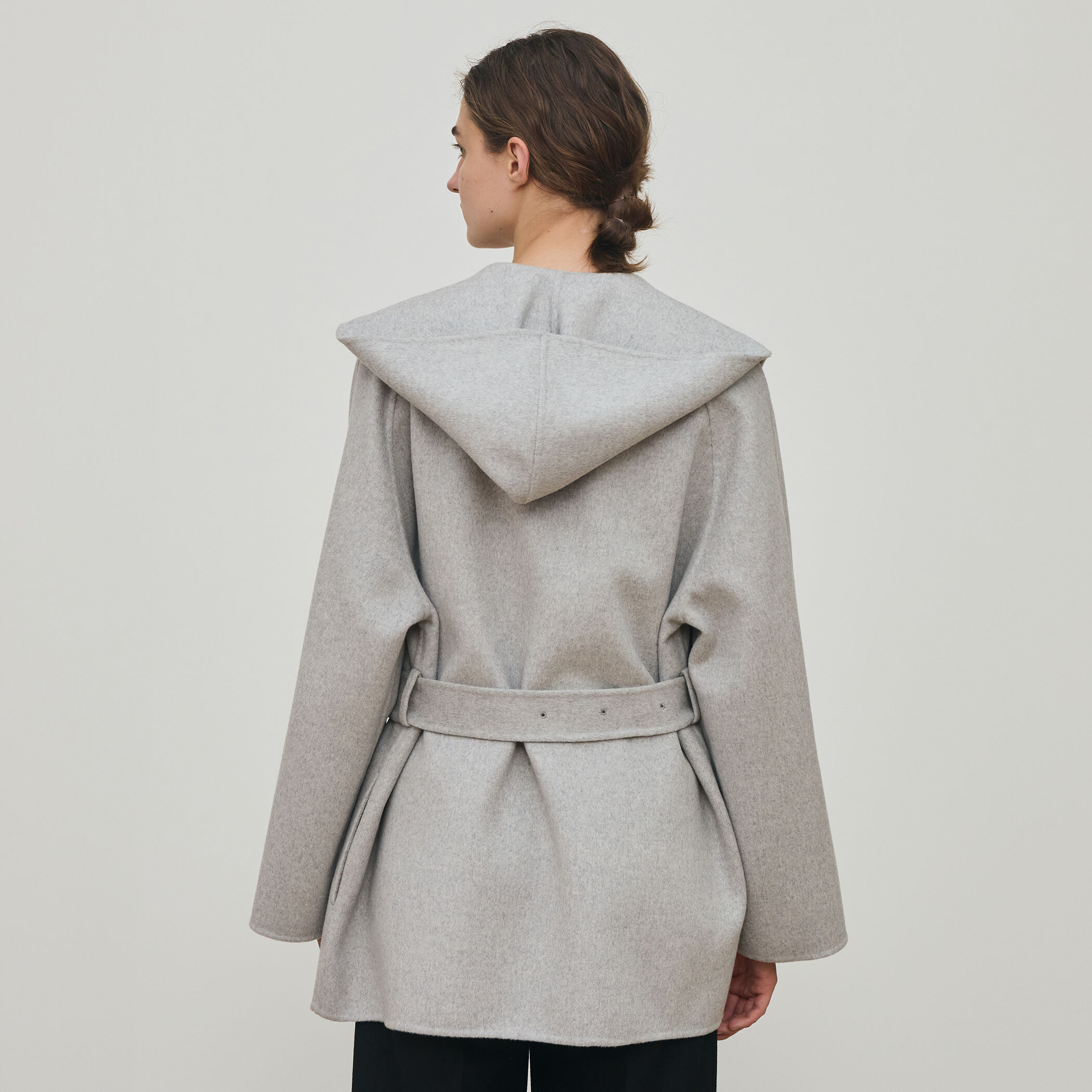 トゥモローランド✨ウールビーバービッグカラーロングコート ダブルフェイス ウールダブルフェイス ロングコート｜トゥモローランド 公式通販