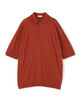 【WEB先行予約・別注】JOHN SMEDLEY コットン ポロカラーニット