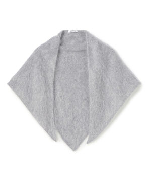 【WEB先行予約】カシミヤ ファーニット スカーフ