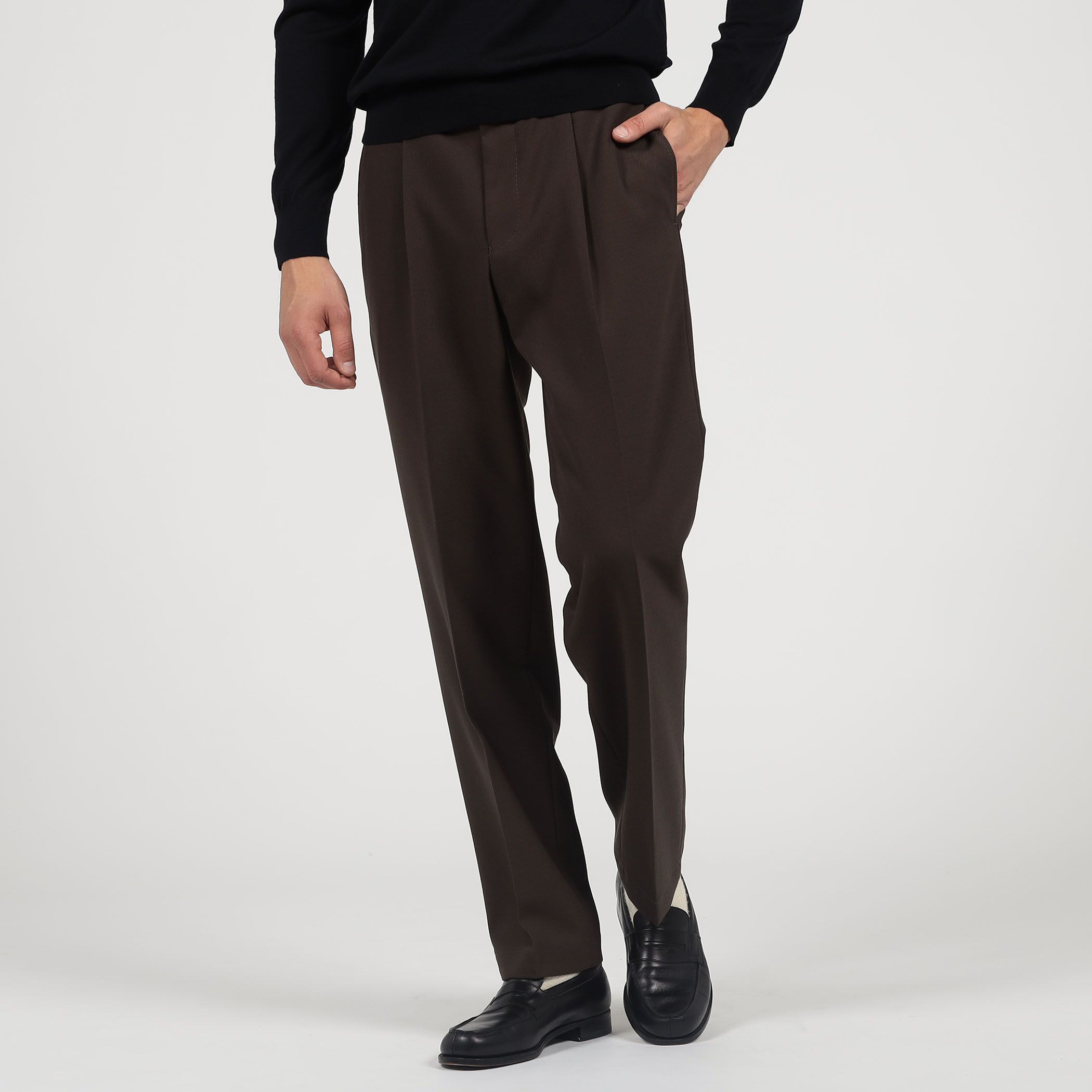 □ポリエステルウール イージースラックス OFF LIMITS V.B.CANONICO