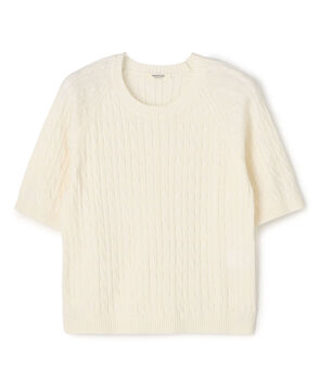 ギザケーブル ハーフスリーブプルオーバー