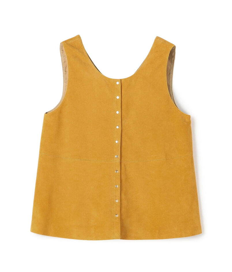 ゴートスエード 2-wayチュニックジレ