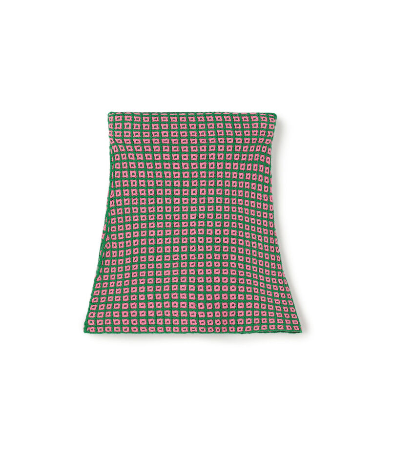 MOZHDEH MATIN MASQUARE MINK SKIRT