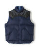 Rafu DOWN VEST W/EMB'D