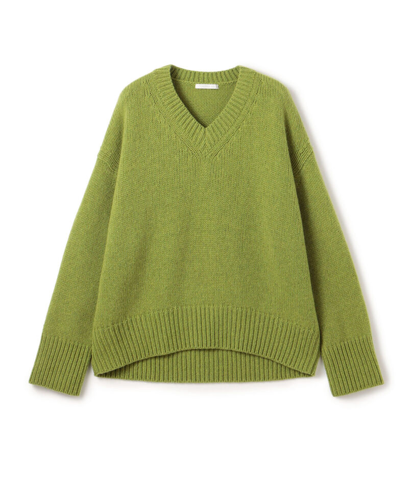 ファインウール Vネックプルオーバー ファインウール Vネックプルオーバー