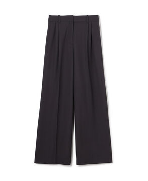 ハイツイストギャバジン 2タックワイドパンツ