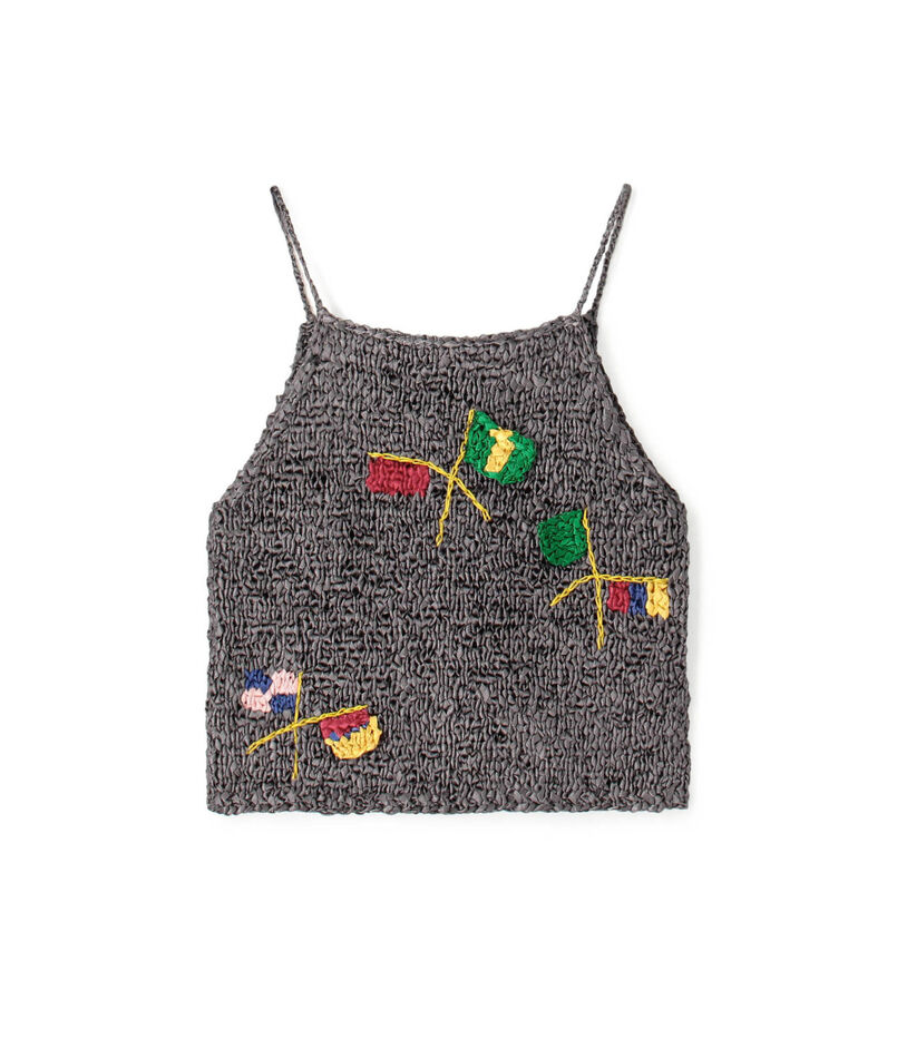 BODE PROMENADE TANK ニットキャミソール
