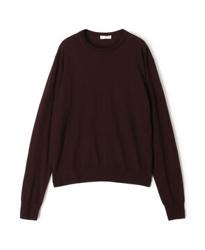 カシミヤシルク クルーネックプルオーバー