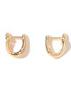 MARIA BLACK Whirl Huggie Gold ピアス