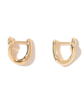 MARIA BLACK Whirl Huggie Gold ピアス