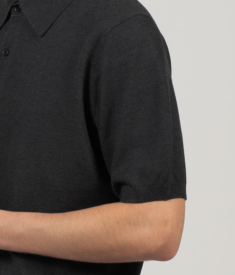 TOMORROWLAND tricot シルクコットン ニットポロシャツ  