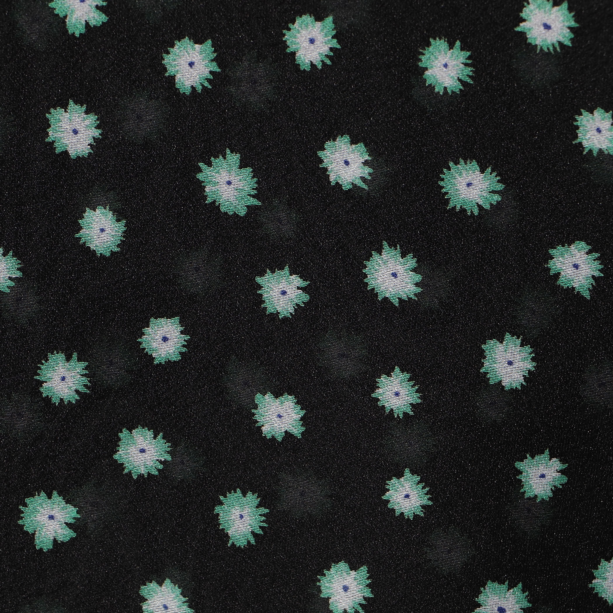 □シアーフラワープリント フレアータイブラウス｜トゥモローランド