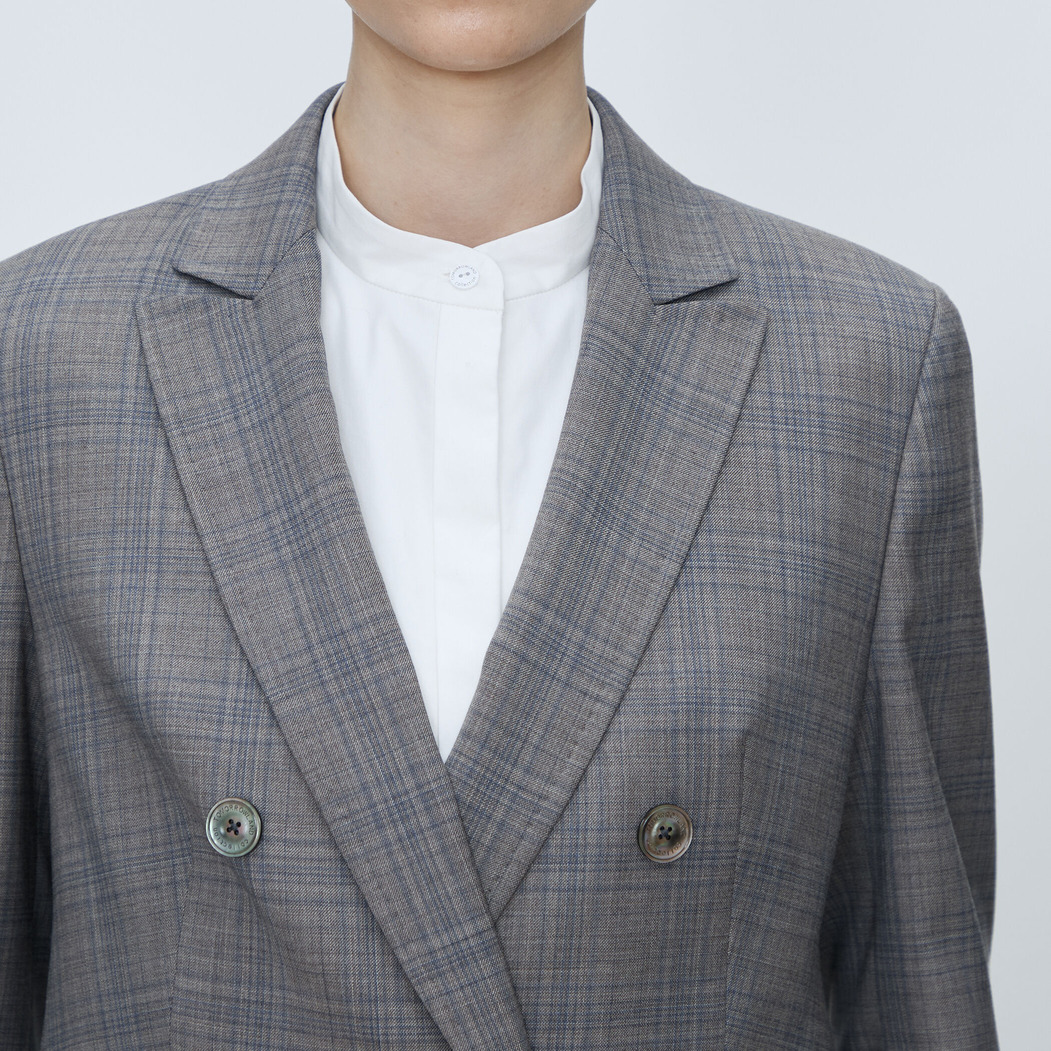 ZELANDER NATURAL STRETCH ダブルブレストジャケット