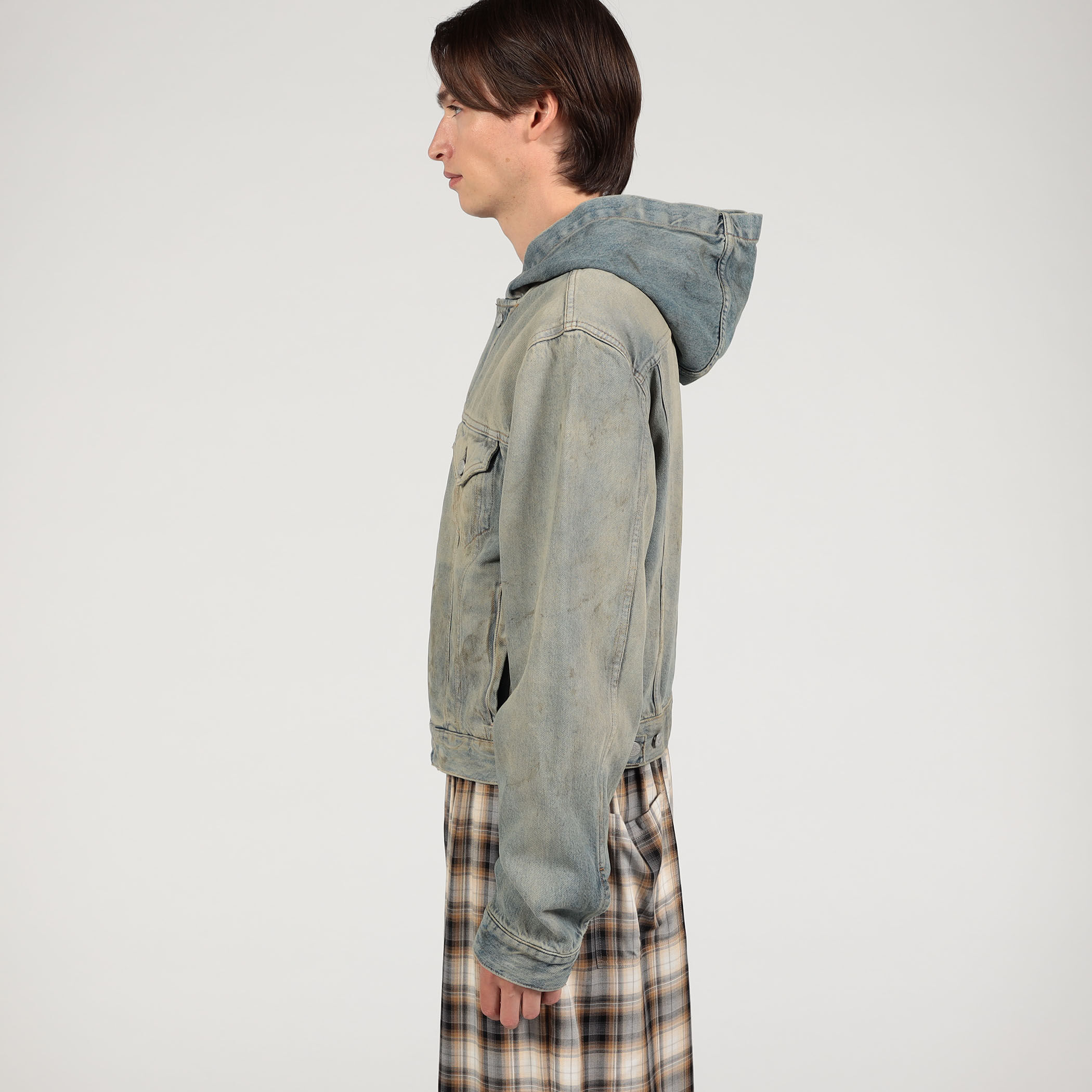 Acne Studios デニムジャケット フーディー｜トゥモローランド 公式サイト