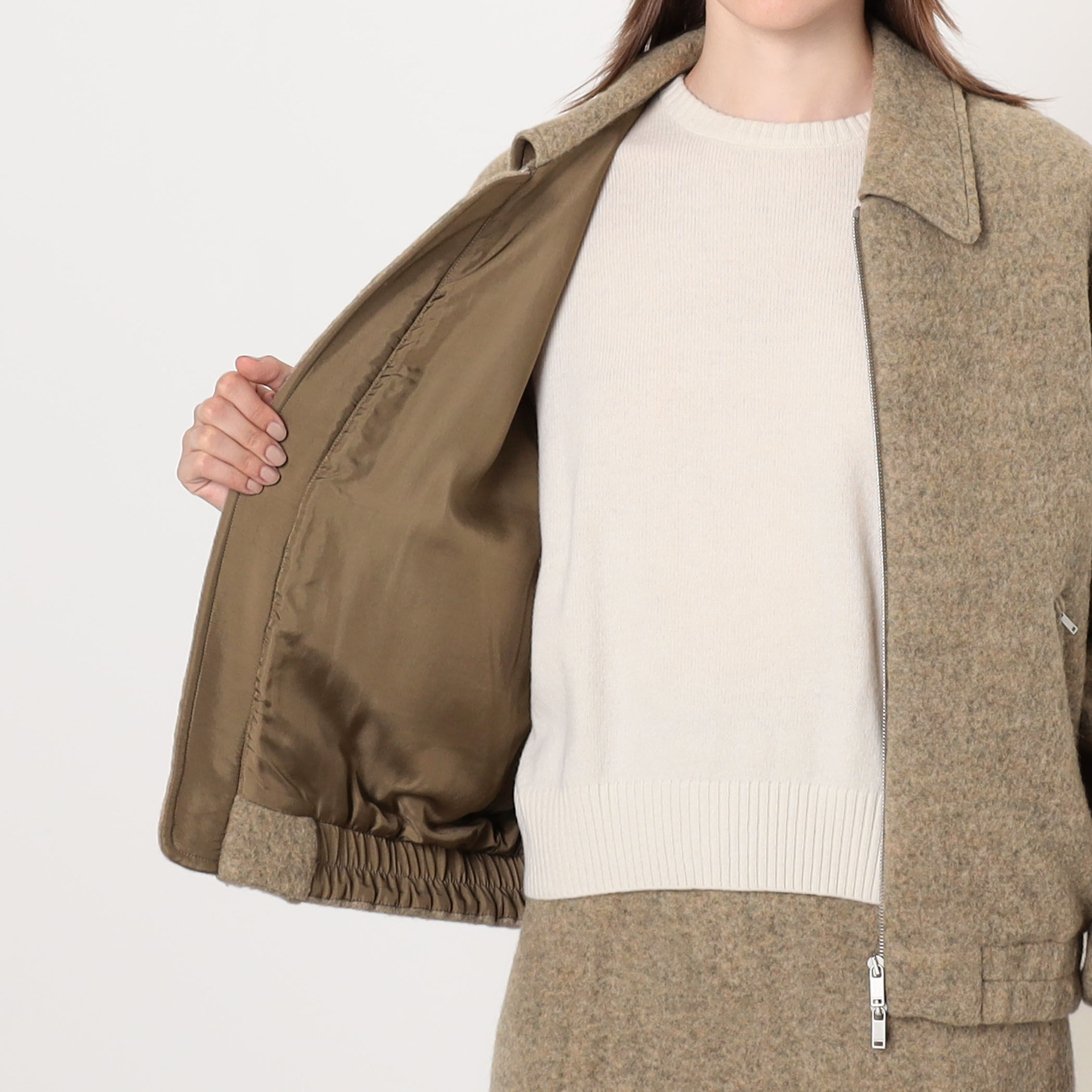 JIL SANDER BOMBER ジップアップブルゾン｜トゥモローランド 公式サイト