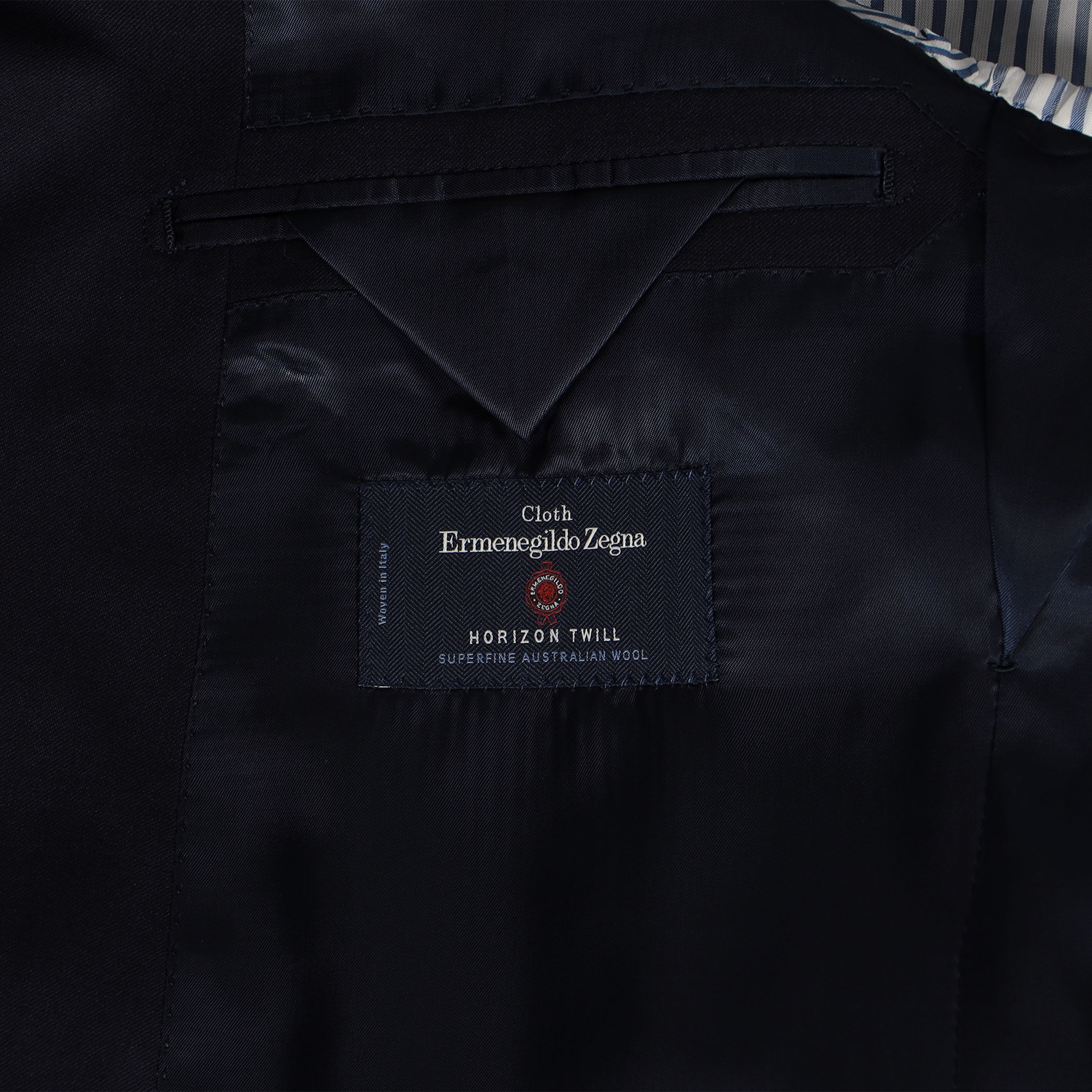 ウールツイル ダブルブレステッド6Bジャケット HORIZON TWILL 最高峰 