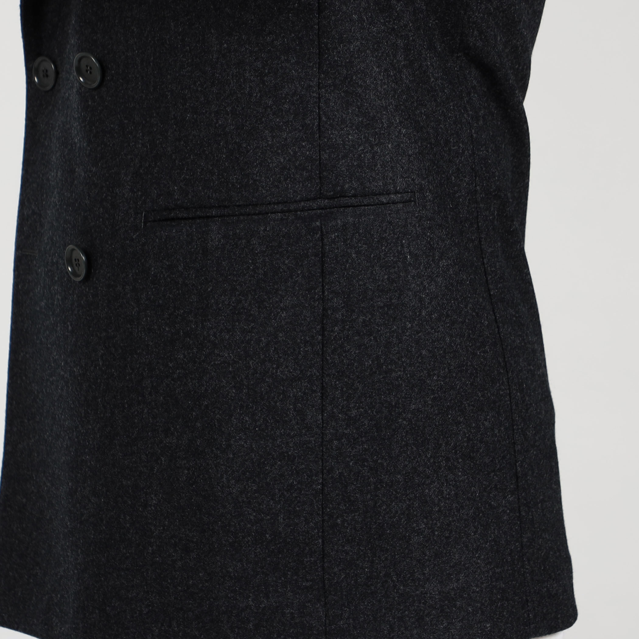 別注】De Petrillo SIBILLA ウールフランネル ダブルブレステッド6B