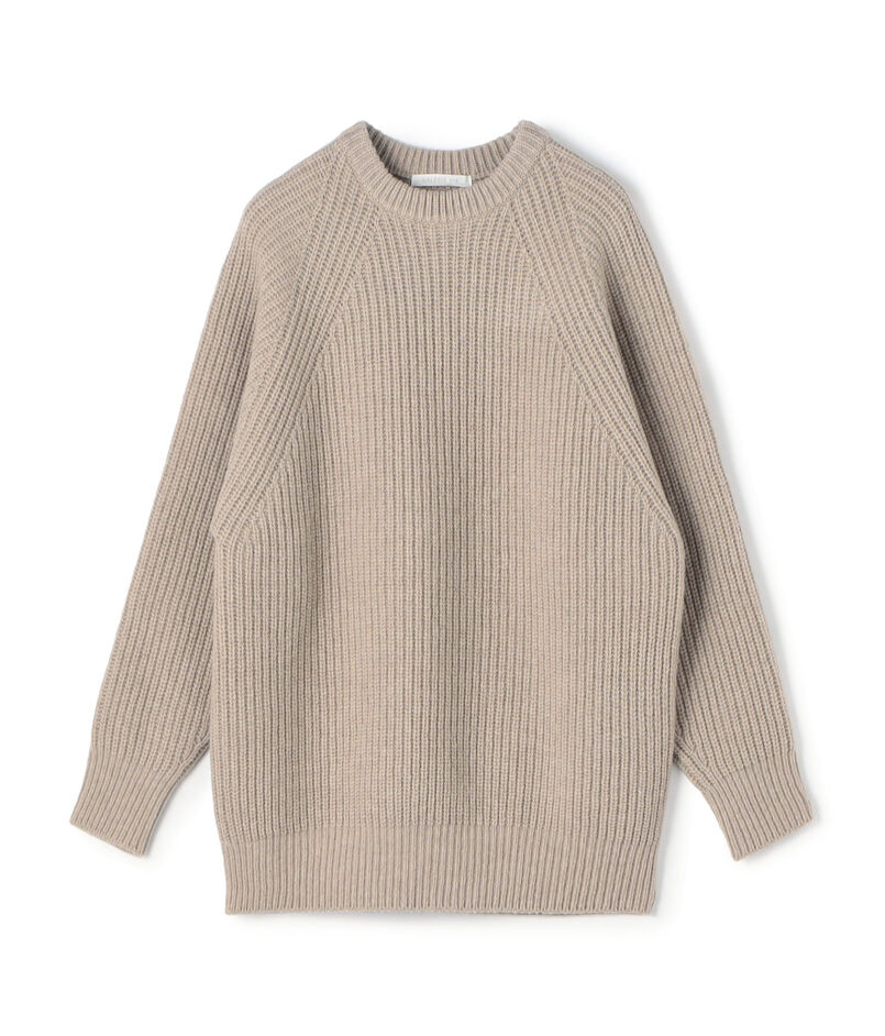 フィッシャーマンズリブ クルーネックプルオーバー
