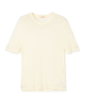 テンセルシルク ベーシックTシャツ