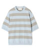 TOMORROWLAND tricot コットンナイロン ニットTシャツ