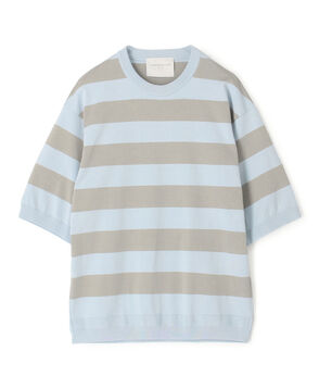 TOMORROWLAND tricot コットンナイロン ニットTシャツ
