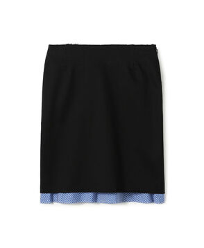 edition pourell コットンレイヤード スカート