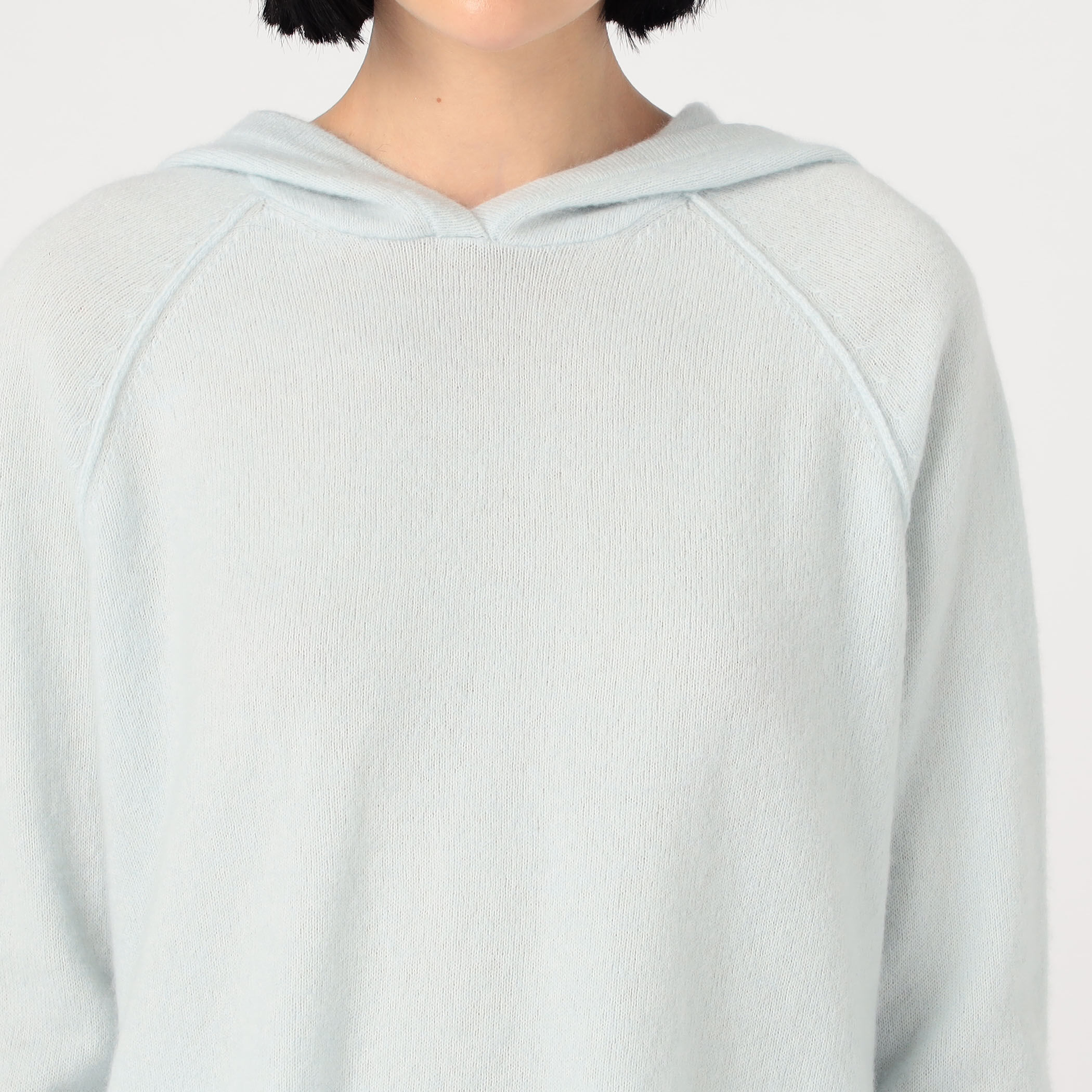 カシミヤコットン フーデッドプルオーバー WCCN3870｜トゥモローランド