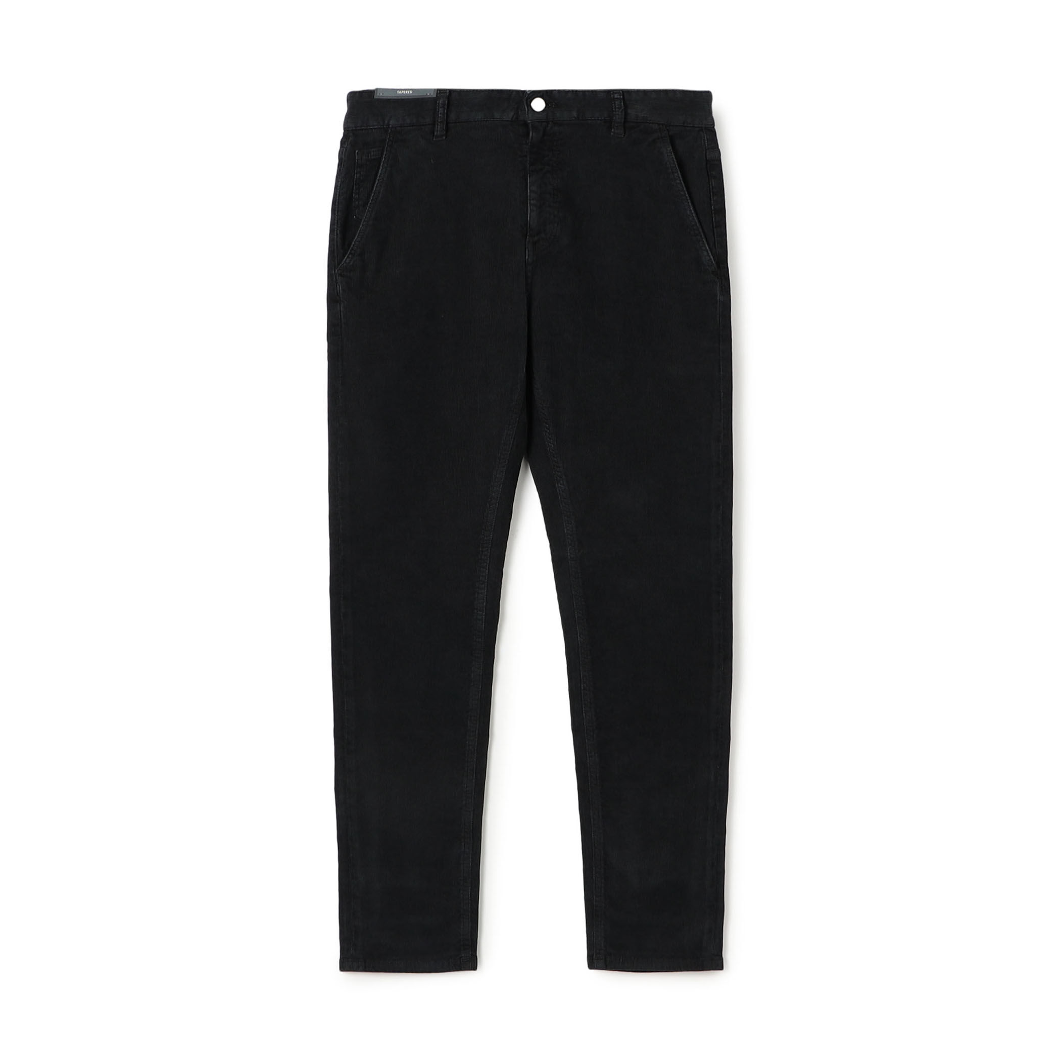 PT TORINO ブラックコーデュロイパンツ PT TORINO INDIE ストレッチコーデュロイ パンツ