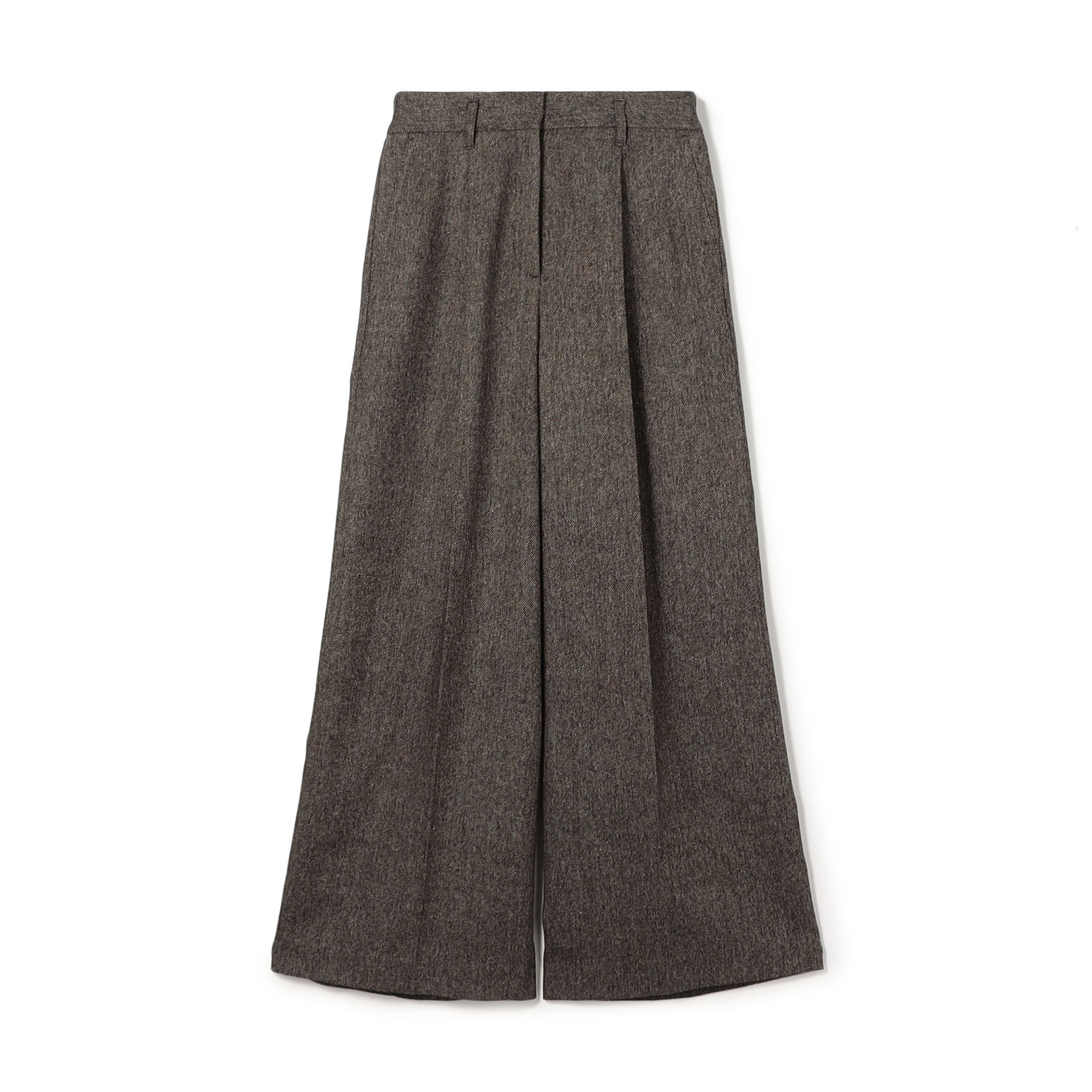 メランジカルゼ タックワイドパンツ｜トゥモローランド 公式通販