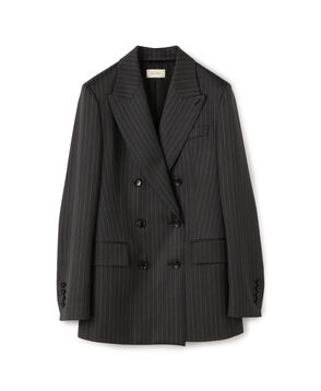 Wool doeskin double Red jacket