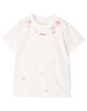 SHUSHU/TONG Embroidered Floral T エンブロイダリーTシャツ
