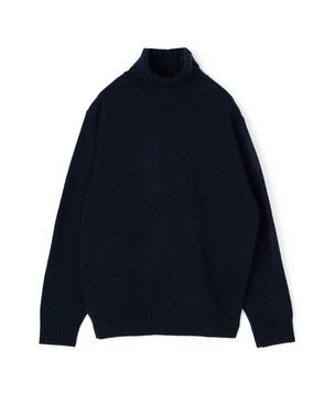 ■TOMORROWLAND TRICOT スーパーファインラムウール タートルネックニット