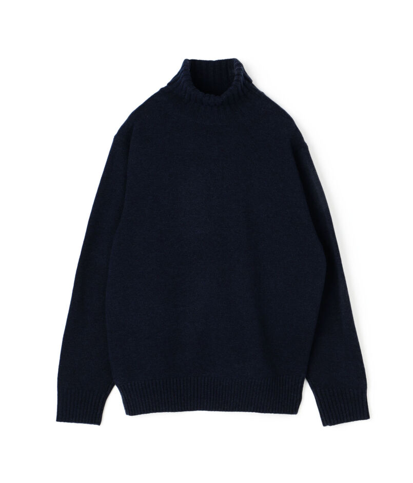 ■TOMORROWLAND TRICOT スーパーファインラムウール タートルネックニット