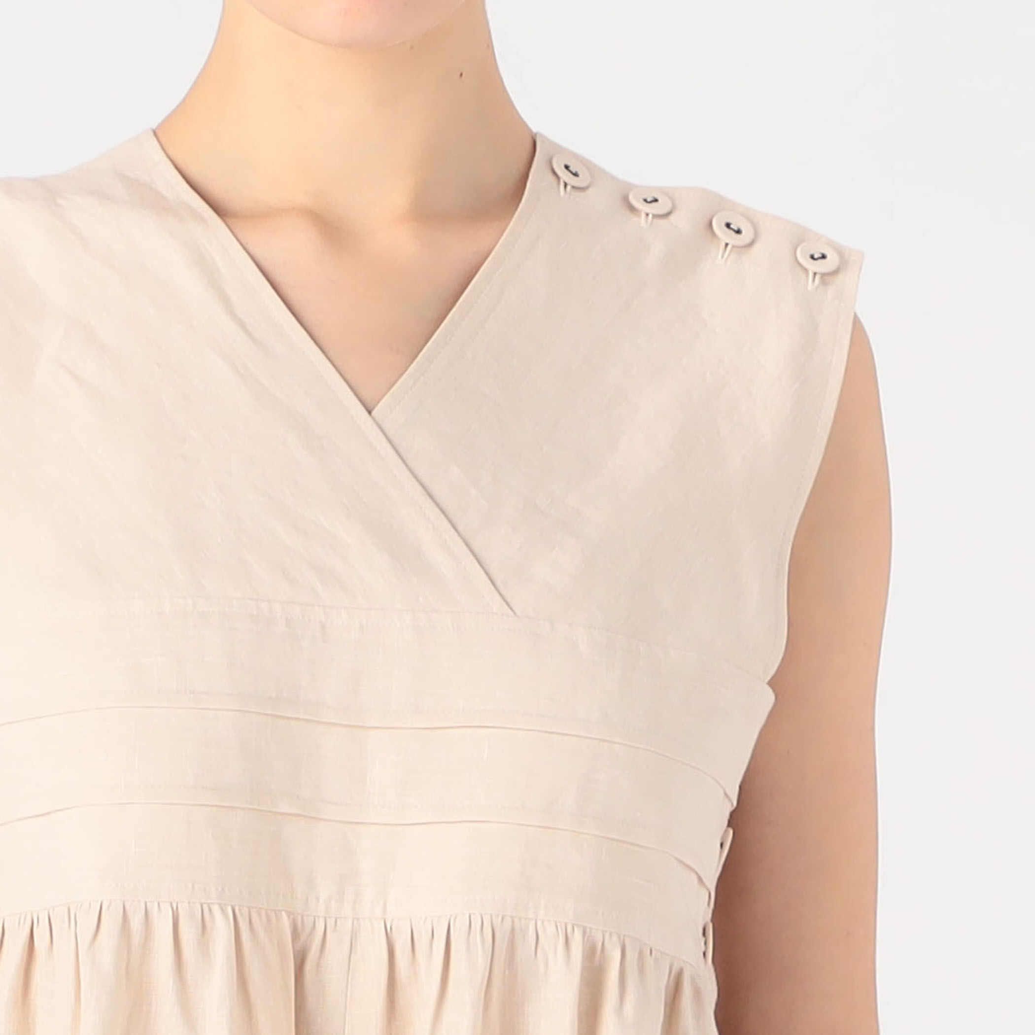 HYKE LINEN JUMPSUIT｜トゥモローランド 公式通販