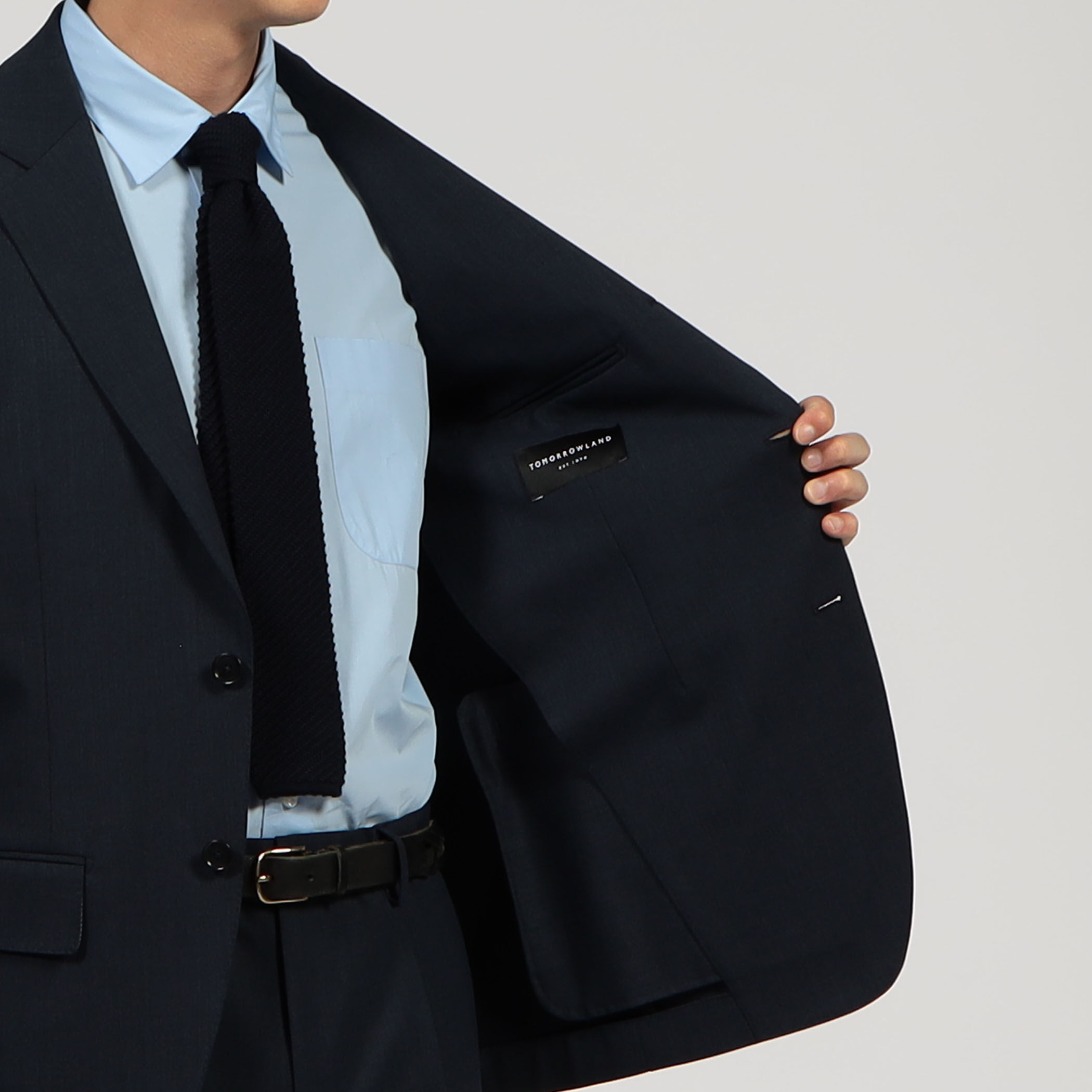 Super120'sウールポリエスエル シングルブレステッド2Bジャケット｜トゥモローランド 公式通販