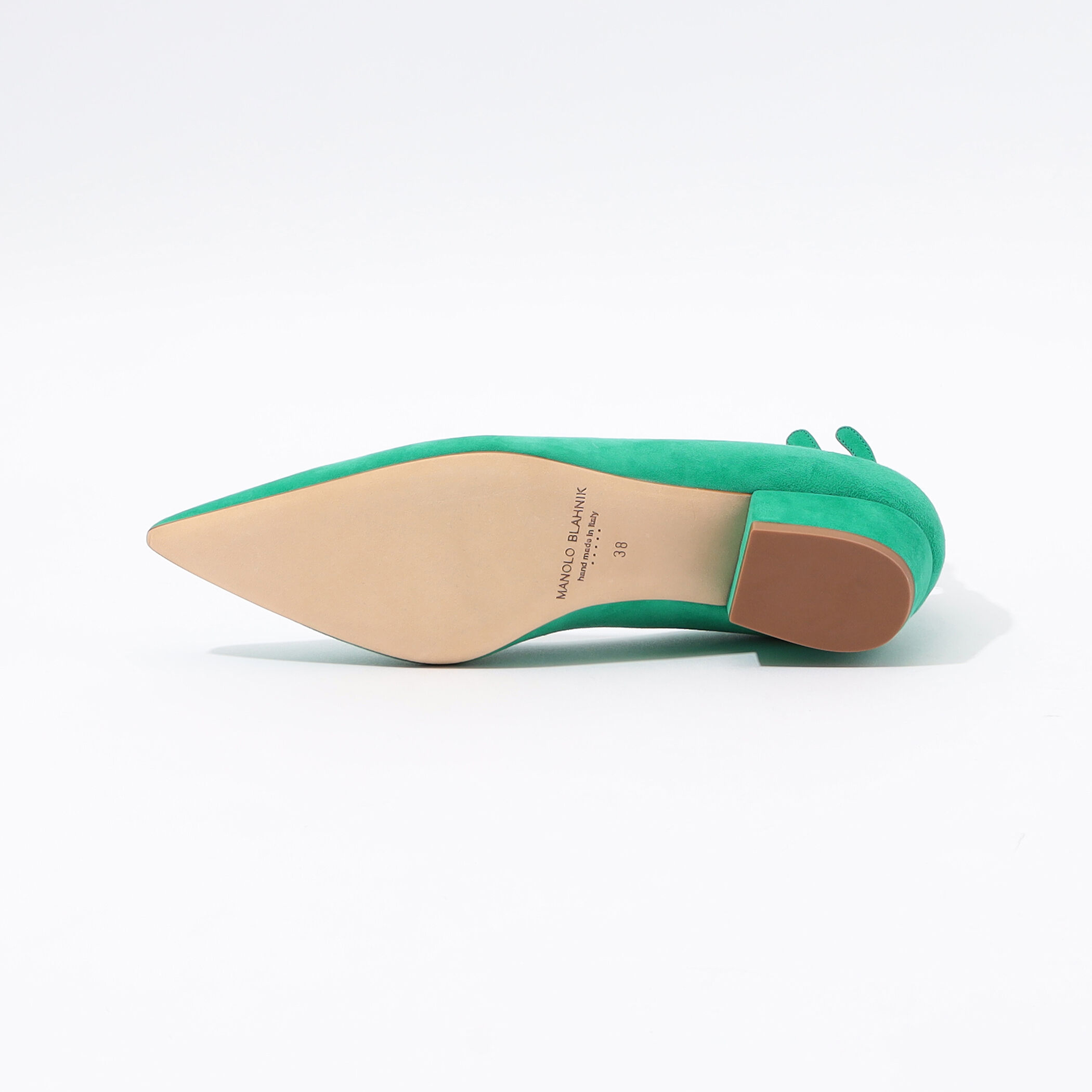 MANOLO BLAHNIK FLORETE スエードパンプス｜トゥモローランド