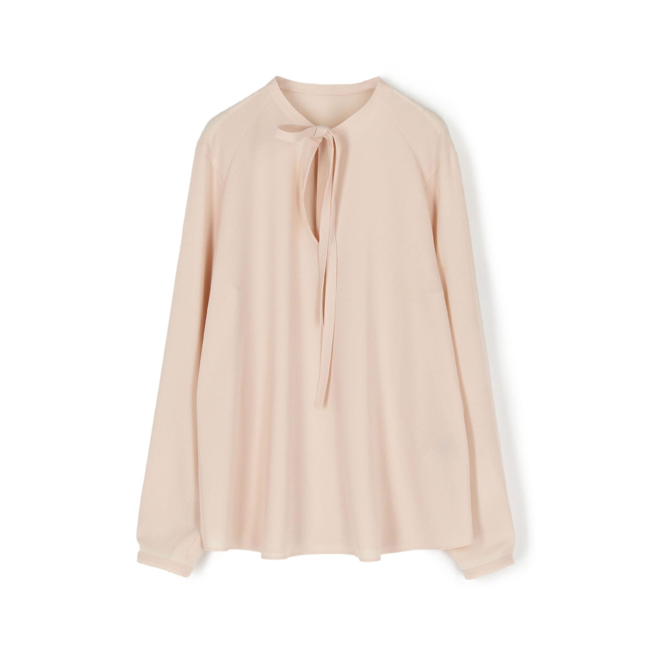 【新品タグ付】トゥモローランド ポリエステルアムンゼン ボウタイブラウス カーキ ポリエステルアムンゼン ボウタイブラウス｜トゥモローランド 公式通販