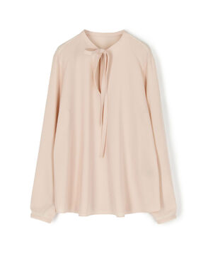 ポリエステルアムンゼン ボウタイブラウス
