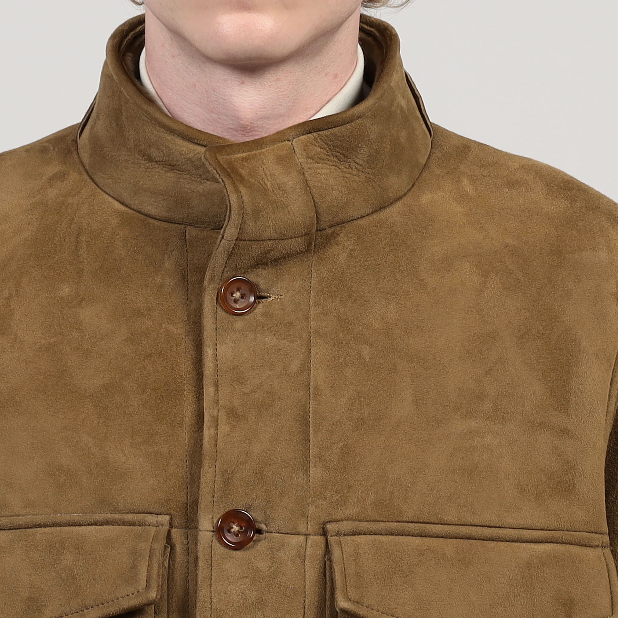 ムートン スタンドカラーブルゾン｜トゥモローランド 公式通販