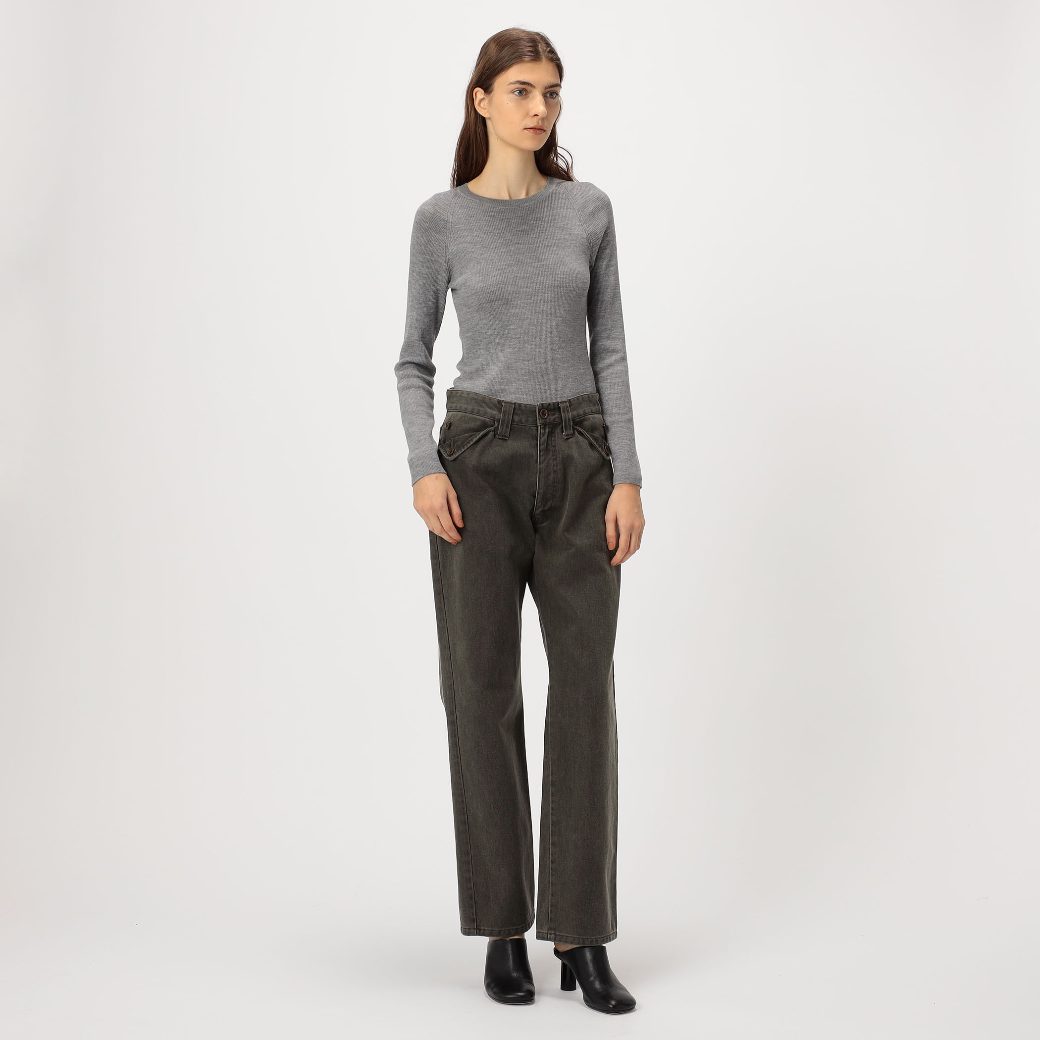 FUMIKA_UCHIDA KATSURAGI STRAIGHT PANTS｜トゥモローランド 公式通販